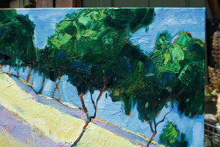 Original art for sale at UGallery.com | Mountain Sunlight by James Hartman | $740 | oil painting | 24' h x 30' w | photo 3