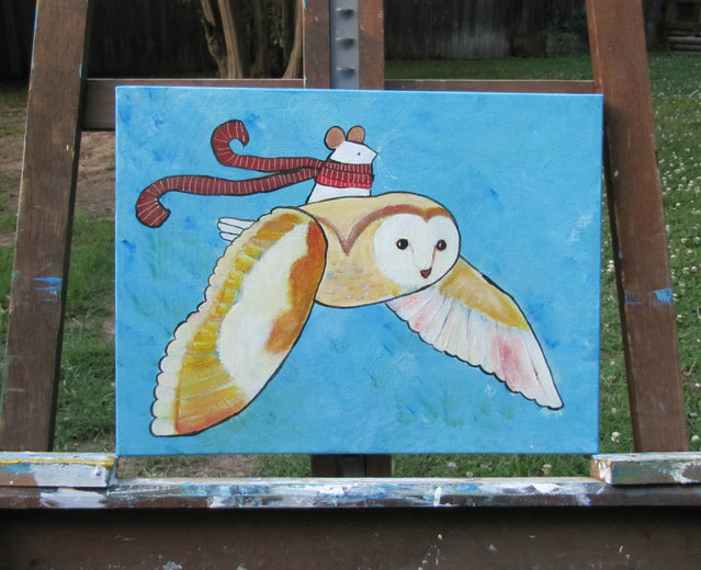 The Mouse Adventurer by Andrea Doss |  Context View of Artwork 