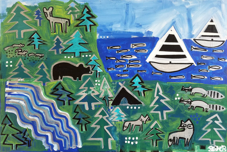 Great Lakes Adventure by Jessica JH Roller |  Artwork Main Image 