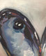Original art for sale at UGallery.com | Mussel by Kristine Kainer | $250 | oil painting | 6' h x 6' w | thumbnail 4
