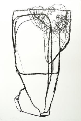 Original art for sale at UGallery.com | My Way by Natalia Pawlus | $1,200 | printmaking | 48' h x 32' w | photo 1