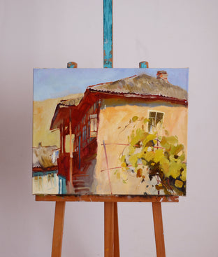 House with a Vineyard by Nadia Boldina |  Context View of Artwork 