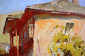 Original art for sale at UGallery.com | House with a Vineyard by Nadia Boldina | $750 | oil painting | 16' h x 20' w | thumbnail 4
