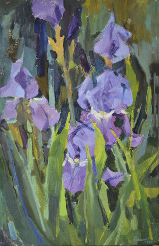 Irises by Nadia Boldina |  Artwork Main Image 
