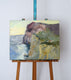 Original art for sale at UGallery.com | On the Sunset by Nadia Boldina | $725 | oil painting | 16' h x 20' w | thumbnail 3