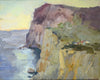 Original art for sale at UGallery.com | On the Sunset by Nadia Boldina | $725 | oil painting | 16' h x 20' w | thumbnail 1