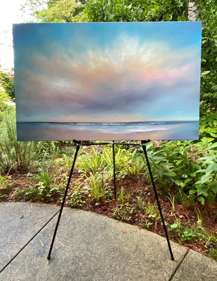 Beach Cloudscape VIII by Nancy Hughes Miller |  Context View of Artwork 