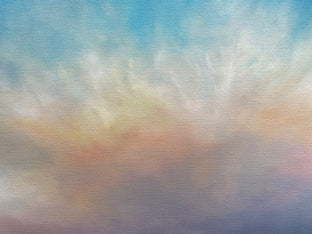 Beach Cloudscape VIII by Nancy Hughes Miller |   Closeup View of Artwork 