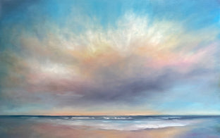 Beach Cloudscape VIII by Nancy Hughes Miller |  Artwork Main Image 