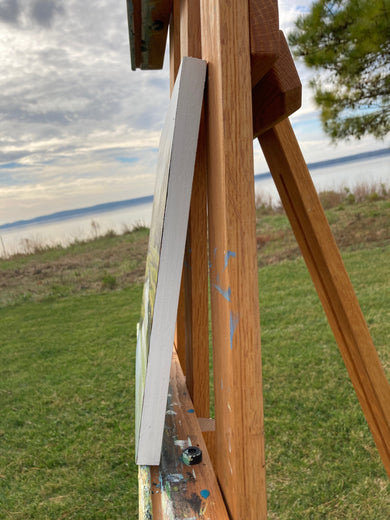 Another Beautiful Day by Nancy Jadatz |  Side View of Artwork 