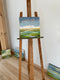 Original art for sale at UGallery.com | It's Going to Be a Beautiful Day by Nancy Jadatz | $675 | oil painting | 12' h x 12' w | thumbnail 3
