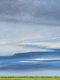 Original art for sale at UGallery.com | It's Like a Melody by Nancy Jadatz | $3,050 | oil painting | 30' h x 30' w | thumbnail 4