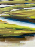 Original art for sale at UGallery.com | Taking It All In by Nancy Jadatz | $650 | oil painting | 12' h x 12' w | thumbnail 3