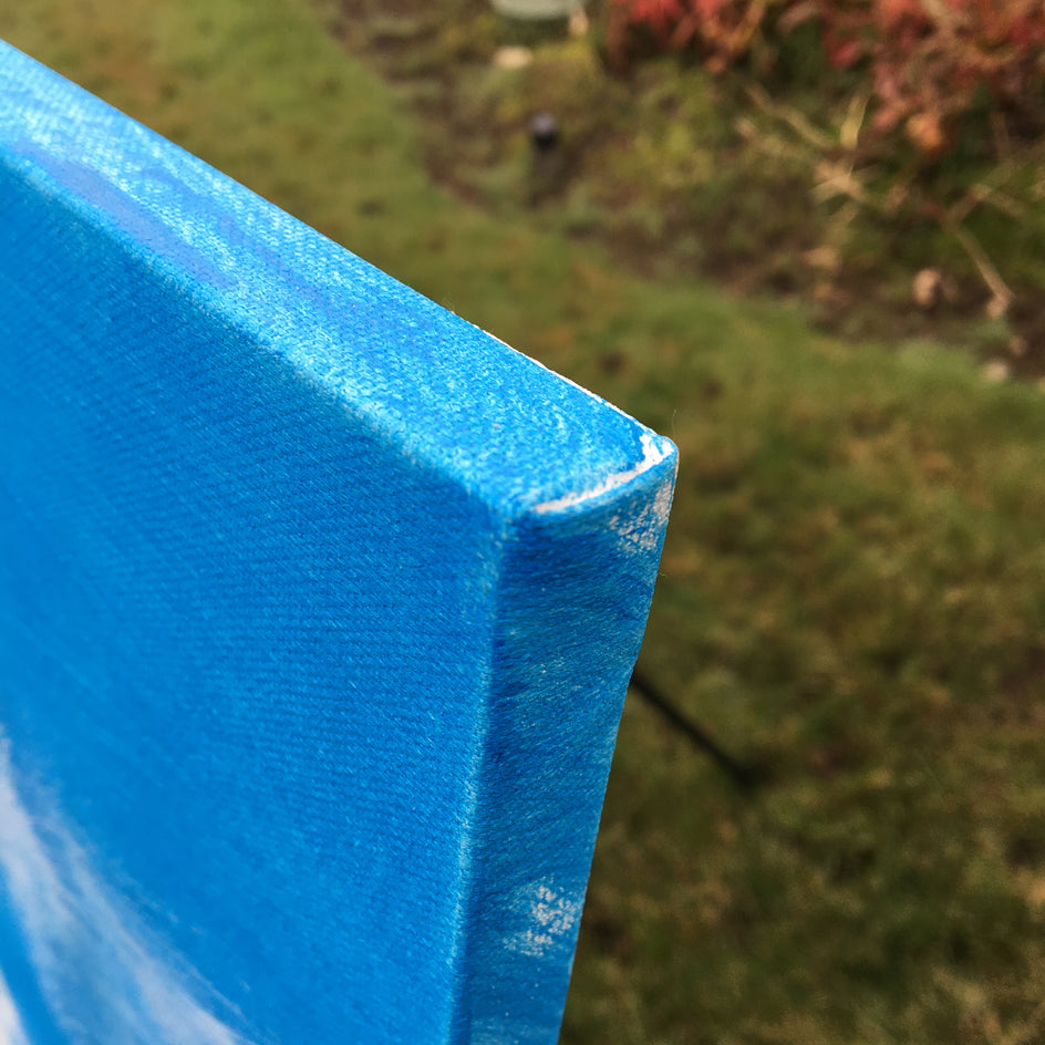 Breathless Sky by Nancy Merkle |  Side View of Artwork 