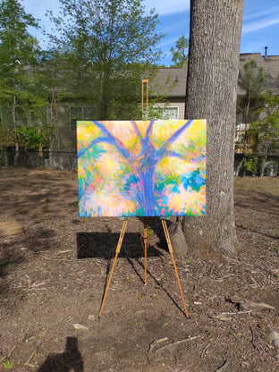 Original art for sale at UGallery.com | Tryon 12 by Naoko Tadotsu | $1,375 | oil painting | 40' h x 30' w | photo 3