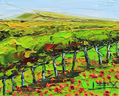 Napa Valley Greenery by Lisa Elley | Artwork Main Image