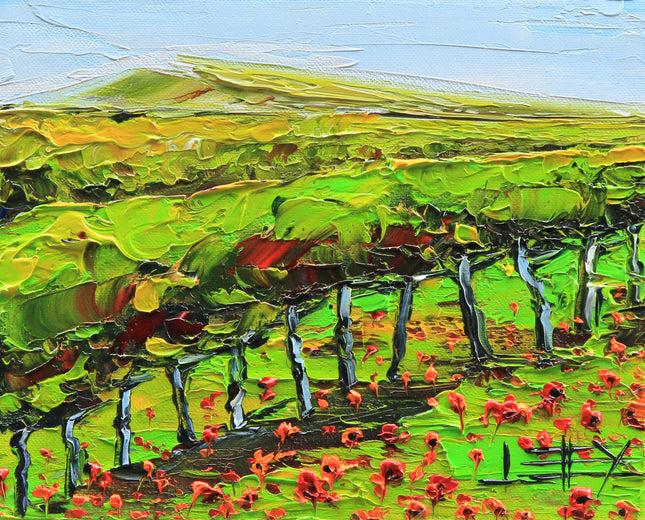 Napa Valley Greenery by Lisa Elley |  Artwork Main Image 