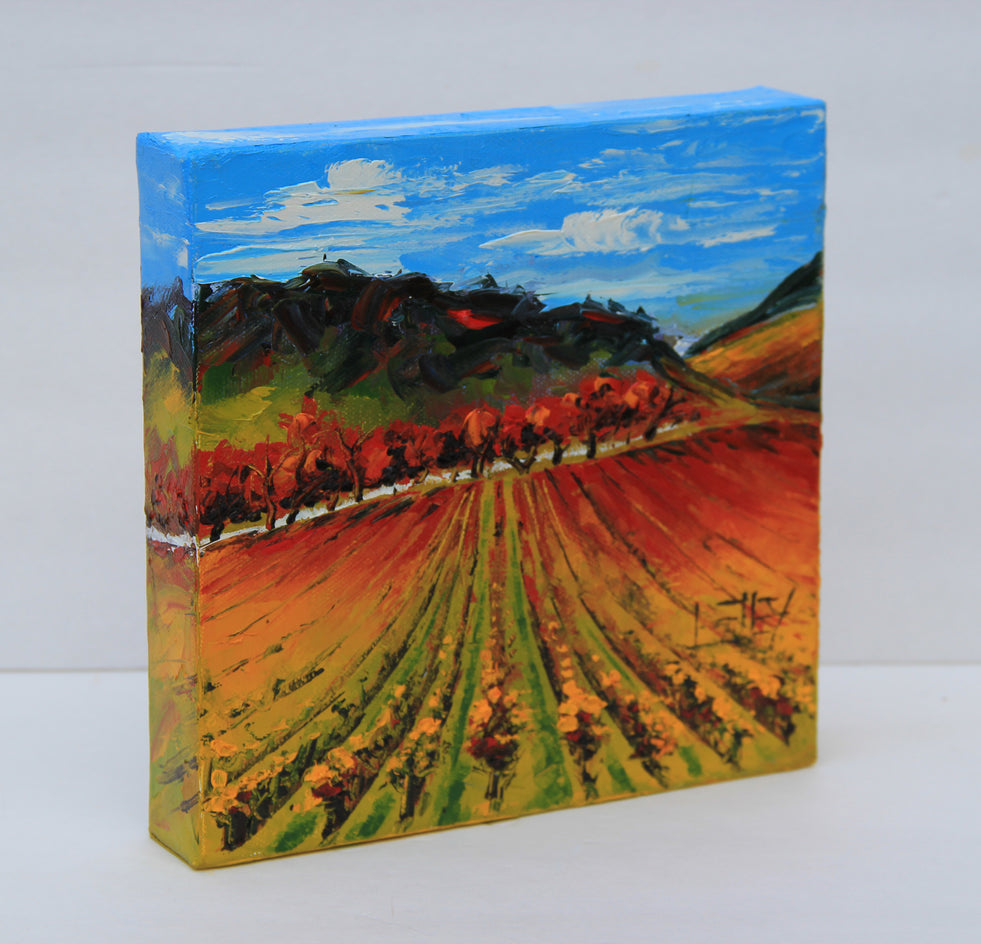 Napa Valley by Lisa Elley |  Context View of Artwork 