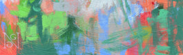 Original art for sale at UGallery.com | Coral Unique by Natalie George | $750 | acrylic painting | 20' h x 16' w | thumbnail 4