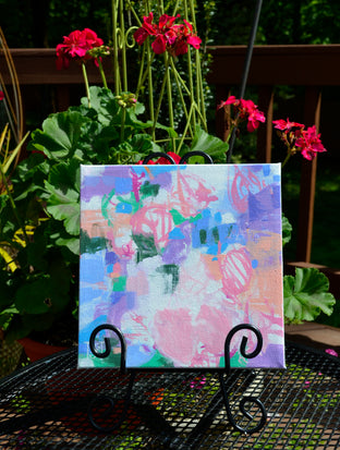 Original art for sale at UGallery.com | Flower Shop by Natalie George | $275 | acrylic painting | 8' h x 8' w | photo 4