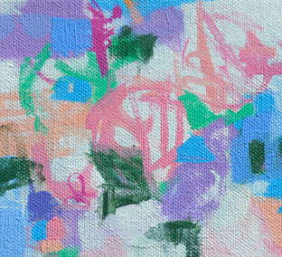 Original art for sale at UGallery.com | Flower Shop by Natalie George | $275 | acrylic painting | 8' h x 8' w | photo 3