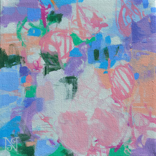 Original art for sale at UGallery.com | Flower Shop by Natalie George | $275 | acrylic painting | 8' h x 8' w | photo 1