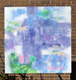 Lavender Fields Forever by Natalie George |  Context View of Artwork 