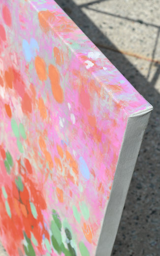 Nasturtium Cloud by Natalie George |  Context View of Artwork 