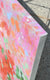 Original art for sale at UGallery.com | Nasturtium Cloud by Natalie George | $1,800 | acrylic painting | 28' h x 40' w | thumbnail 3