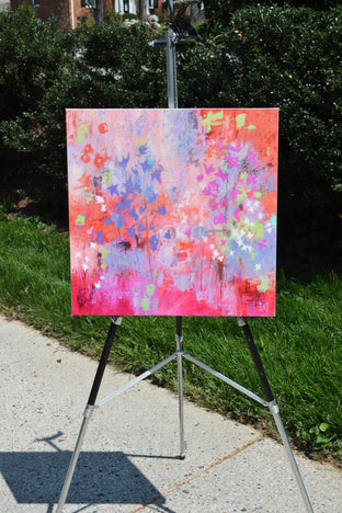 Original art for sale at UGallery.com | Contentment II by Natalie George | $900 | mixed media artwork | 20' h x 20' w | photo 3