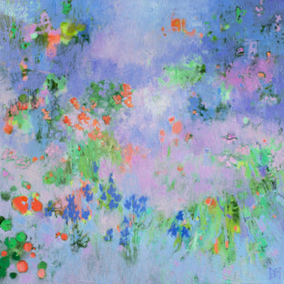 Original art for sale at UGallery.com | Gardens Far and Near by Natalie George | $1,650 | oil painting | 30' h x 30' w | photo 1