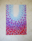 Original art for sale at UGallery.com | Blue, Purple and Orange by Natasha Tayles | $800 | acrylic painting | 36' h x 24' w | thumbnail 3