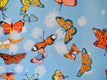 Original art for sale at UGallery.com | Fluffs and Butterflies 3 by Natasha Tayles | $800 | acrylic painting | 24' h x 36' w | thumbnail 4