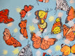 Original art for sale at UGallery.com | Fluffs and Butterflies 4 by Natasha Tayles | $900 | acrylic painting | 24' h x 36' w | thumbnail 3