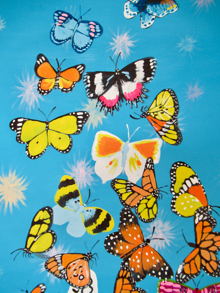 Free Spirit by Natasha Tayles |  Closeup View of Artwork 