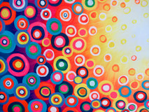 Original art for sale at UGallery.com | Kaleidoscope 5 by Natasha Tayles | $900 | acrylic painting | 24' h x 36' w | thumbnail 4