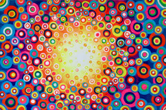 Original art for sale at UGallery.com | Kaleidoscope 5 by Natasha Tayles | $900 | acrylic painting | 24' h x 36' w | thumbnail 1