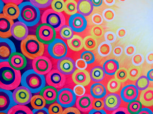 Kaleidoscope 6 by Natasha Tayles |   Closeup View of Artwork 