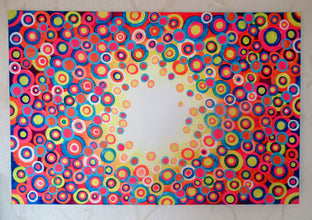 Kaleidoscope 7 by Natasha Tayles |  Context View of Artwork 