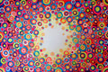 Original art for sale at UGallery.com | Kaleidoscope 7 by Natasha Tayles | $900 | acrylic painting | 24' h x 36' w | thumbnail 1