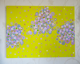 Original art for sale at UGallery.com | Obsession 4 by Natasha Tayles | $1,275 | acrylic painting | 30' h x 40' w | photo 3