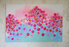 Original art for sale at UGallery.com | Obsession 6 by Natasha Tayles | $800 | acrylic painting | 24' h x 36' w | thumbnail 3