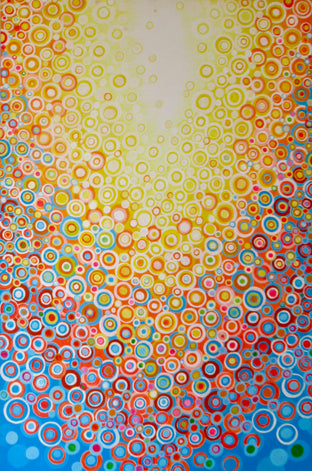 Orange and Blue 10 by Natasha Tayles |  Artwork Main Image 