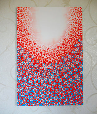 Orange and Blue 9 by Natasha Tayles |  Context View of Artwork 