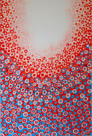 Orange and Blue 9 by Natasha Tayles |  Artwork Main Image 
