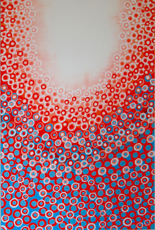 Orange and Blue 9 by Natasha Tayles |  Artwork Main Image 