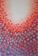 Original art for sale at UGallery.com | Orange and Blue 9 by Natasha Tayles | $800 | acrylic painting | 36' h x 24' w | thumbnail 1