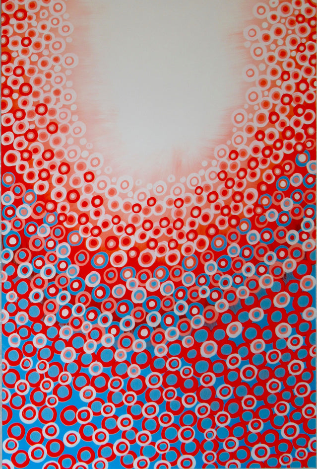 Orange and Blue 9 by Natasha Tayles |  Artwork Main Image 