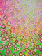 Original art for sale at UGallery.com | Pink and Green 3 by Natasha Tayles | $450 | acrylic painting | 20' h x 16' w | thumbnail 4