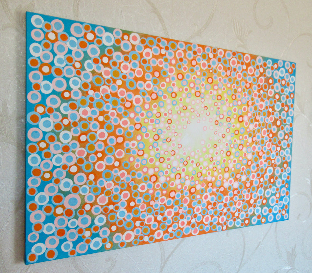 Warm Sunny Day by Natasha Tayles |  Side View of Artwork 